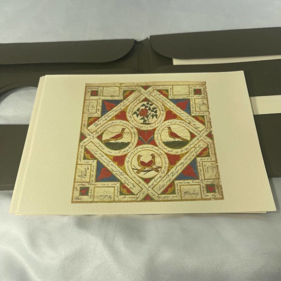 no brand Office Vtg Set Of Folk Art Greeting Cards Poshmark